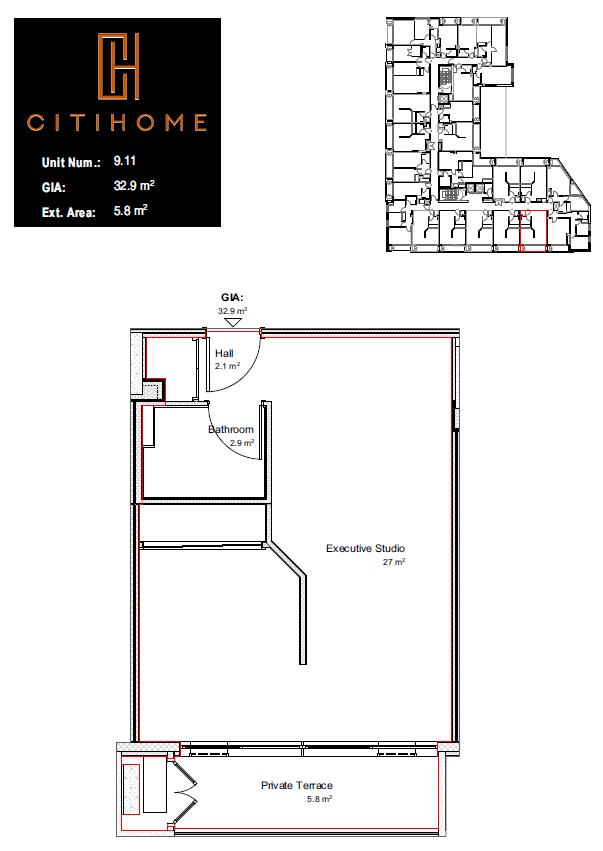 Image of Apartment - 1 Bathrooms for Sale in CitiHome-Gibraltar, Image 3